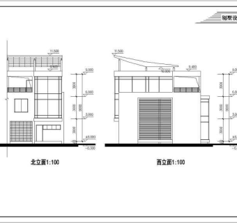 某高层住宅楼建筑设计图