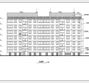某高层商住楼建筑设计图