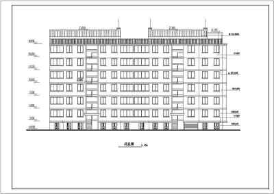 某高层商住楼建筑设计图