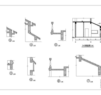 某三层框架结构别墅设计方案图