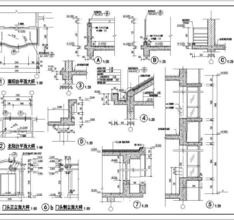 某小区高层住宅楼建筑设计图