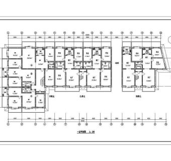 小区高层住宅建筑设计图