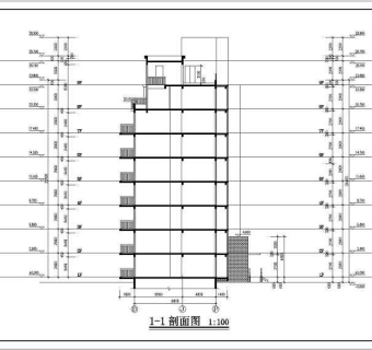 秀枫山庄小高层建筑设计图