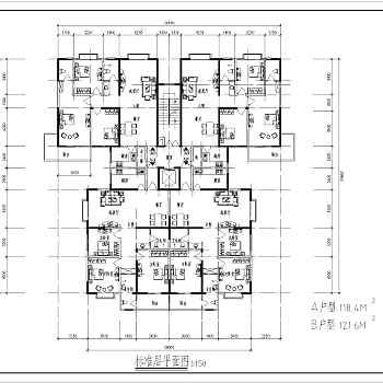 某小高层住宅楼建筑方案设计图