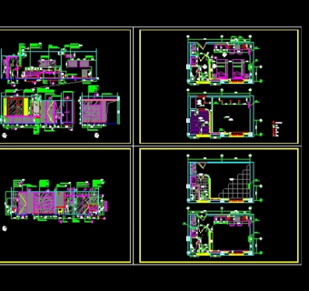 酒店客房样板间装修图3D模型