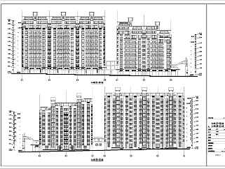 高层商住楼建筑设计CAD详细图