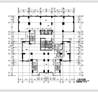 某高层综合楼建筑设计CAD施工图