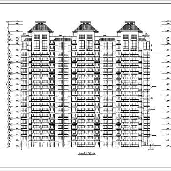 高层住宅楼建筑设计图