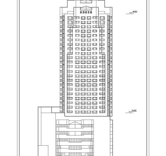 某框架结构高层商厦全套建施图