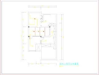 某两层别墅室内装修设计cad平面施工图