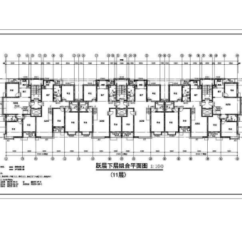 现行经典的小高层建筑设计图