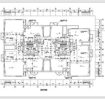 南方某高层住宅楼建筑设计图