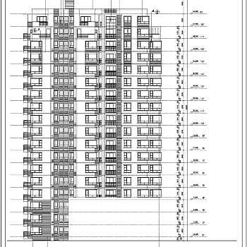 某小区高层住宅建筑设计图纸