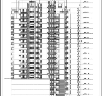 某地高层全套建筑设计CAD施工图