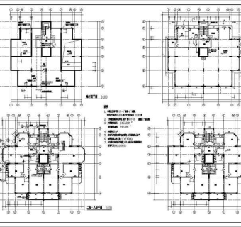 某高层住宅楼建筑设计图纸