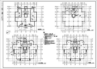 某高层住宅楼建筑设计图纸