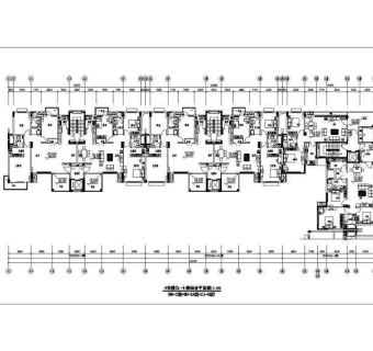万科高层住宅楼建筑设计CAD施工图