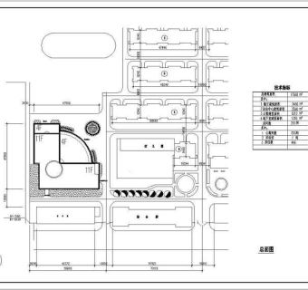 高层综合楼建筑施工设计全套CAD图纸