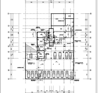 高层住宅楼建筑设计CAD图