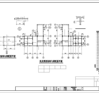某地上26层地下1层框剪住宅结构cad施工图