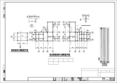 某地上26层地下1层框剪住宅结构cad施工图