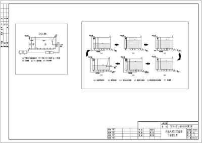 市政污水处理厂毕业设计流程及平面图