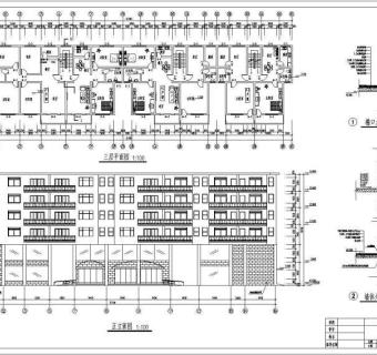 某地六层底框建筑结构施工图（毕业设计）