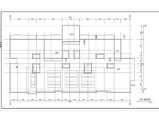 板式小高层建筑方案设计全套CAD图纸