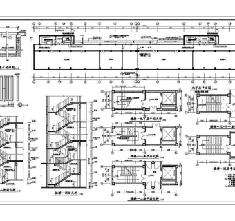 高层住宅楼全套建筑设计CAD施工图