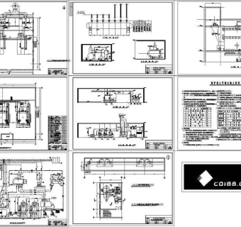 毕业设计锅炉房施工图
