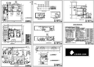 毕业设计锅炉房施工图