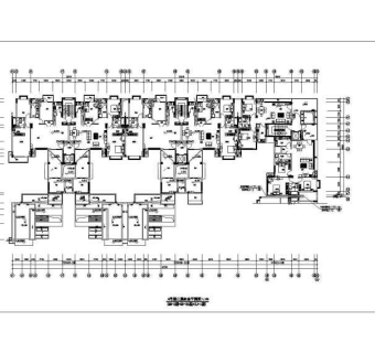 万科高层住宅楼建筑全套设计CAD施工图