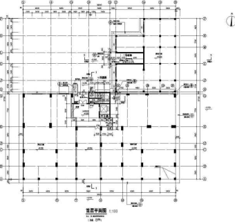 小高层商住楼建筑设计CAD施工图