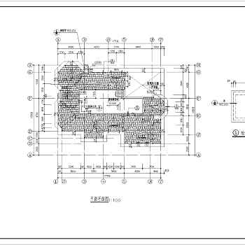 某别墅建筑结构施工图带效果图