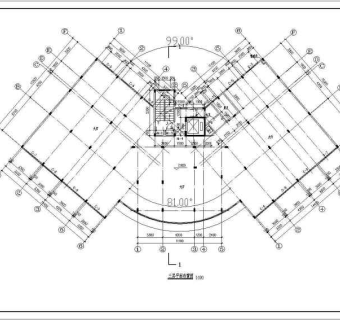 小高层住宅建筑设计CAD方案图