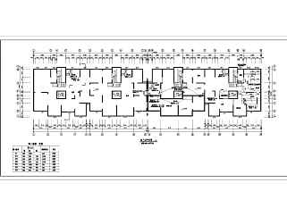 某地小高层住宅楼建筑设计CAD施工图