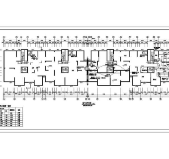 某地小高层住宅楼建筑设计CAD施工图