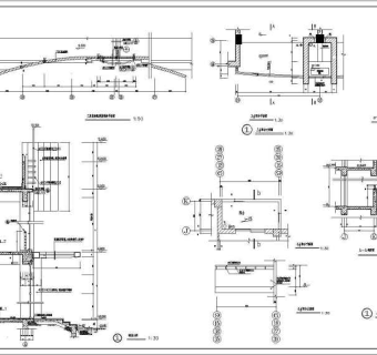 小高层住宅建筑设计施工CAD全套图