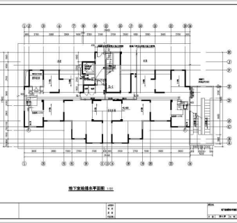 安徽高层住宅小区及其配套建筑给排水施工图