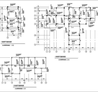 某山地别墅全套建筑结构施工图附效果图