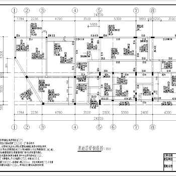 比较受欢迎的别墅建筑CAD施工图全套（含效果图及建筑设计总说明）