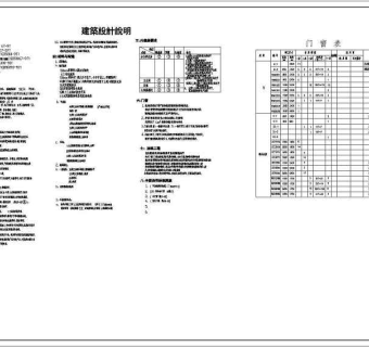 某框架结构小高层办公楼设计cad全套建施图