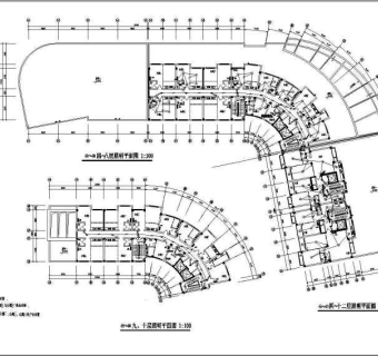 高层住宅建筑电气施工图（含办公商业）