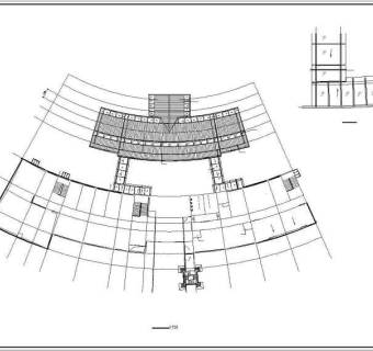 半岛会所A栋建筑设计图