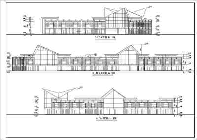 某大型会所建筑设计图纸