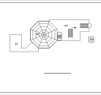 大型豪华会所建筑设计CAD图纸