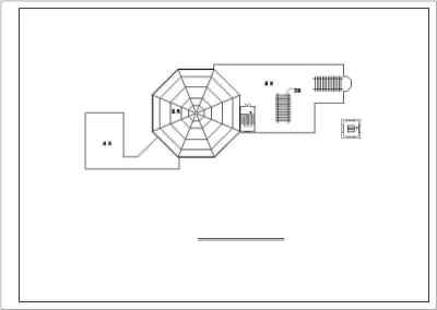 大型豪华会所建筑设计CAD图纸