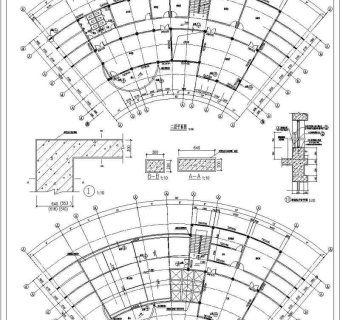 某小区会所建筑方案设计全套CAD图