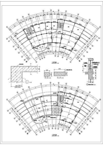 某小区会所建筑方案设计全套CAD图