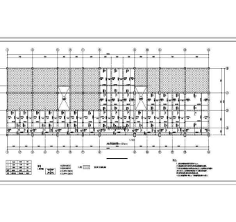 某框架结构车间办公综合楼设计cad详细结构施工图